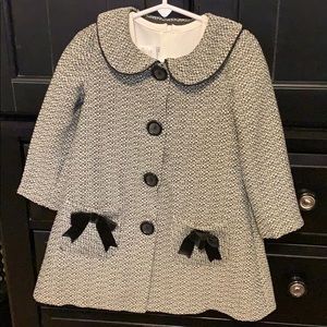 Girls size 3T 2 piece dress and coat.